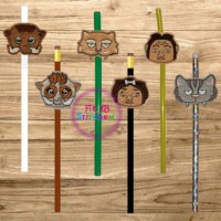 Icy Friend ITH Pencil-Straw Buddy Set 1