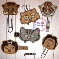 Icy Friends ITH Feltie Set 1