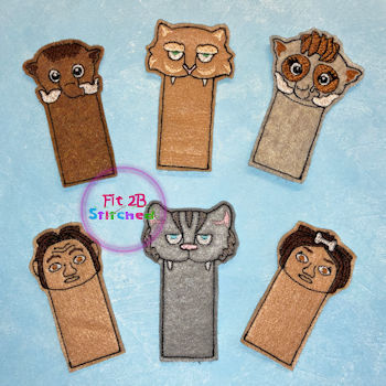 Icy Friends ITH Finger Puppet Set 1