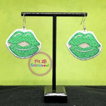 Irish Lips FSL Earring Set