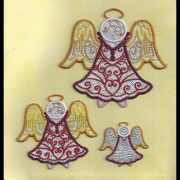 Joyful Angels FSL Mylar All 3 Sizes 06