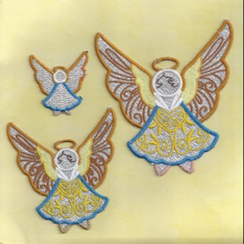 Joyful Angels FSL Mylar All 3 Sizes 07