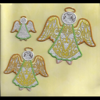 Joyful Angels FSL Mylar All 3 Sizes 09