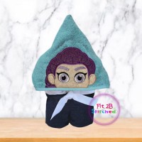 KPop Girl 2 Towel Hoodie