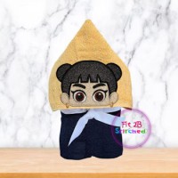 KPop Girl 3 Towel Hoodie