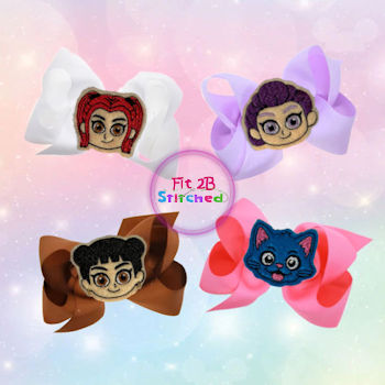 KPop Hunters ITH Feltie Set 1