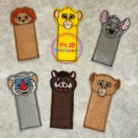 King Of The Jungle ITH Finger Puppet Set 1