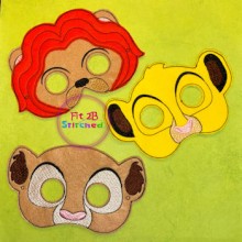 King Of The Jungle ITH Kid Mask Set 1