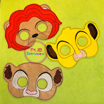 King Of The Jungle ITH Kid Mask Set 1