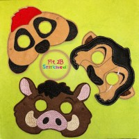 King Of The Jungle ITH Kid Mask Set 2
