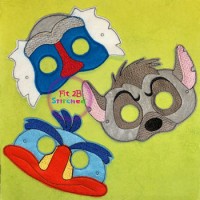 King Of The Jungle ITH Kid Mask Set 3