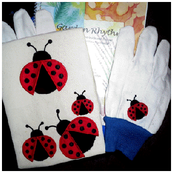 Ladybug Applique 4x4