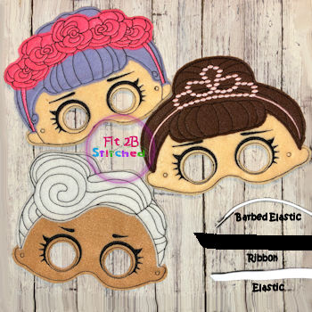 Laughing Doll ITH Kid Mask Set 1