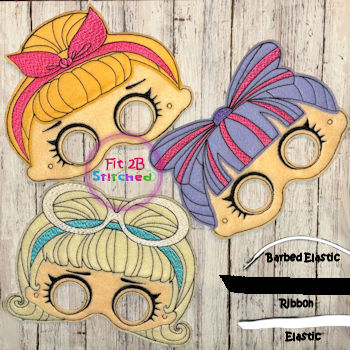 Laughing Doll ITH Kid Mask Set 2