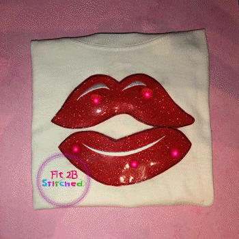 Lips Flasher Appl. 2 Sizes