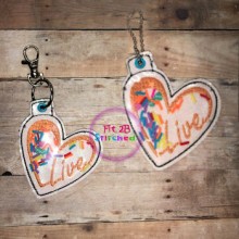 Live ITH Shaker Tag 2 Sizes