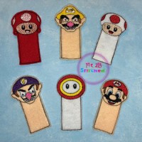 Mario Crew ITH Finger Puppet Set 1