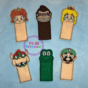 Mario Crew ITH Finger Puppet Set 2