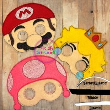 Mario Crew ITH Kid Mask Set 1