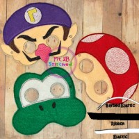 Mario Crew ITH Kid Mask Set 2