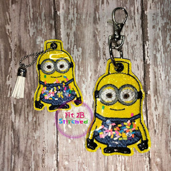 Minion Boy 2 ITH Shaker Tag 2 Sizes