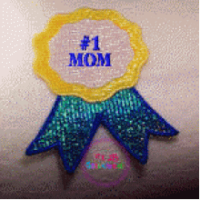 Mom Mylar ITH Felt Ribbon