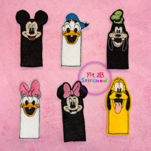 Mouse Friends ITH Finger Puppet Set 1