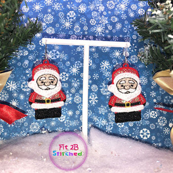 Mr Claus FSL Earring Set