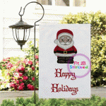 Mr Santa Claus Appl 2 Sizes