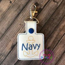 Navy Key Fob ITH 4x4