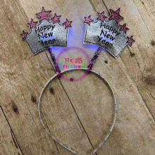 New Year Crown  ITH Flasher Headband Antenna