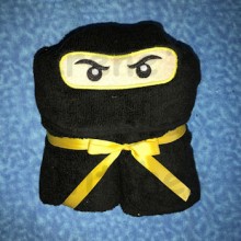 Ninja Dude Towel Hoodie