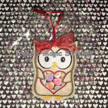 Owl Valentine ITH Candy Holder