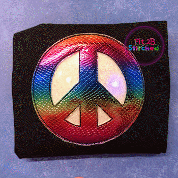 Peace Sign Flasher Appl. 2 Sizes