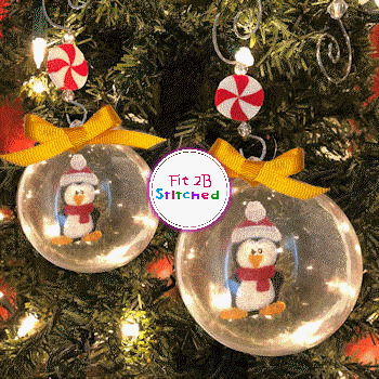 Penguin Floating FSL Orn 2 Sizes