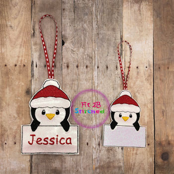 Penguin ITH Tag-Orn 2 Sizes