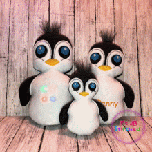 Penny Penguin ITH Stuffie 3 Sizes