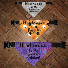 Pet Over Collar Bandana ITH 3 Sz-Holloween Favorite Holiday