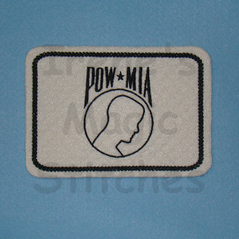 POW-MIA ITH Mug Rug-5x7