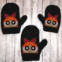 Power Girl 1 Bath Mitt ITH 5x7