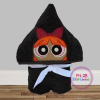 Power Girl 1 Towel Hoodie