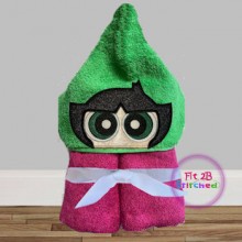 Power Girl 2 Towel Hoodie