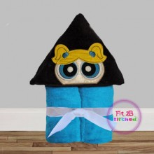 Power Girl 3 Towel Hoodie