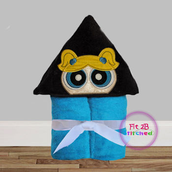 Power Girl 3 Towel Hoodie