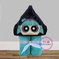 Power Girl 4 Towel Hoodie