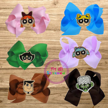 Power Girls ITH Feltie Set 1