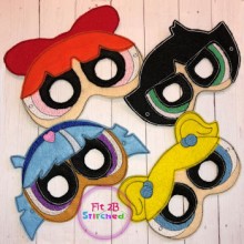 Power Girls ITH Kid Mask Set