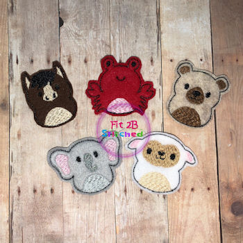 Pudgie Pals ITH Feltie Set 5