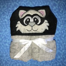 Raccoon Towel Hoodie