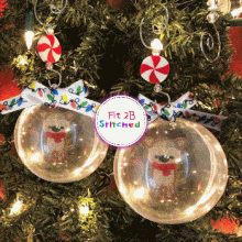 Reindeer Floating FSL Orn 2 Sizes